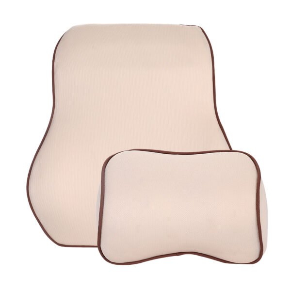 Car Headrest & Lumbar Support Set