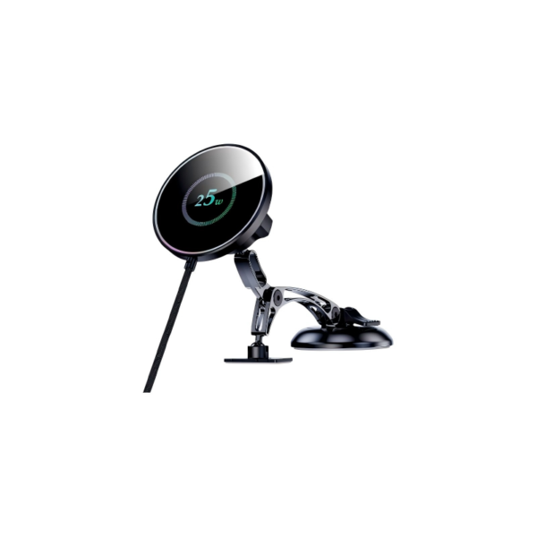 25W Magnetic Wireless Charging Car Mount