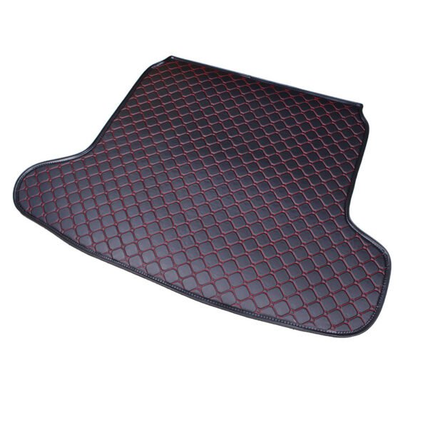 Quilted Square-Pattern Custom-Fit Trunk Mat